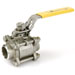 General Purpose Three Piece Ball Valves,3 pc,V-105B, 3 Piece Ball Valves,Full Bore,1000/800 psi, Butt Weld